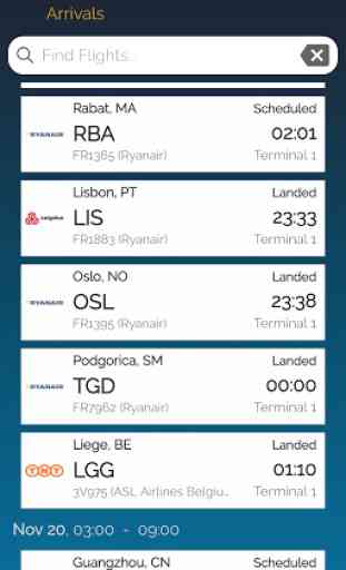 London Stansted Airport (STN) Info+ Flight Tracker 2