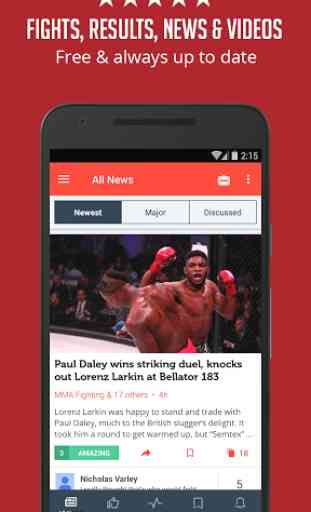 MMA Ultimate Fighting News - Sportfusion 1