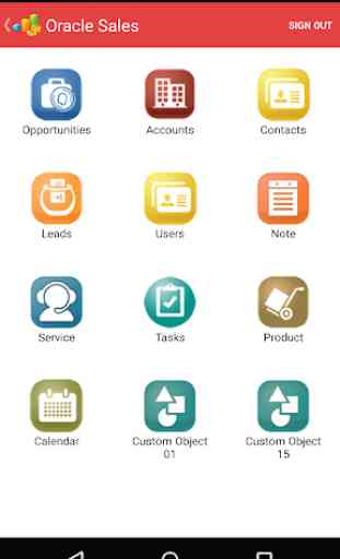 Oracle CRM On Demand Mobile 1