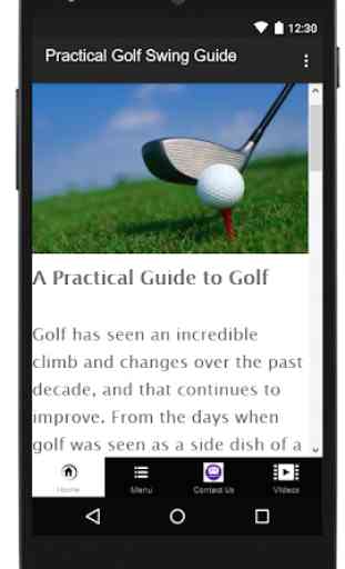 Practical Golf Swing Guide 1