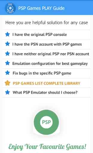 PSP Games Emulator Guide 1