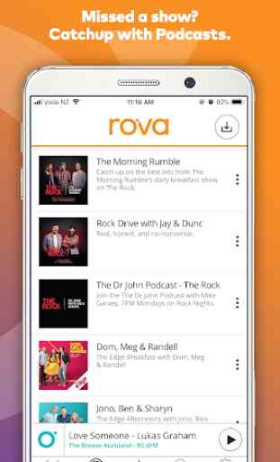 rova - music, NZ radio, podcasts 4