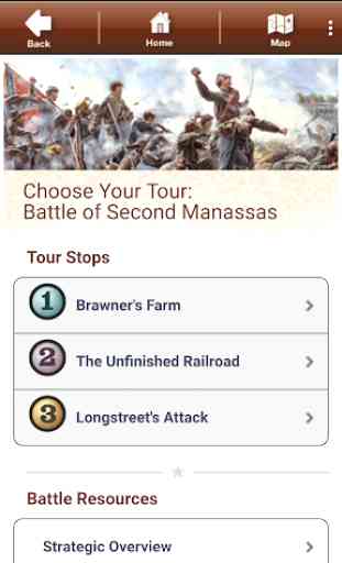 Second Manassas Battle App 3