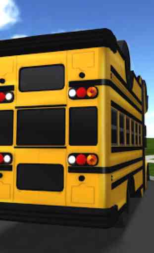 Super High School Bus Driver -Juegos de carros 3D 1
