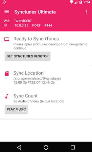 Sync iTunes to android Free 1