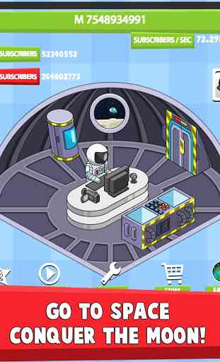 Tube Tycoon - Tubers Simulator Idle Clicker Game 3
