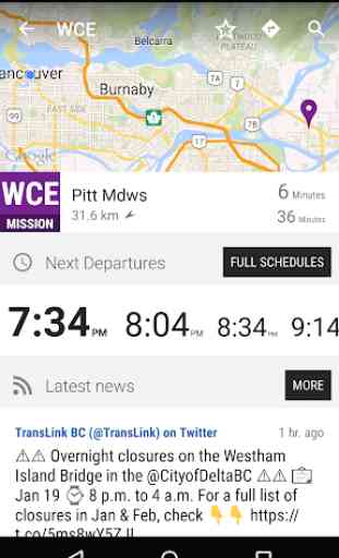Vancouver WCE Train - MonTransit 2