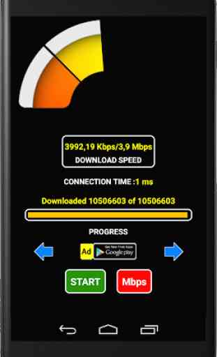 Wifi: Velocidad de descarga 3
