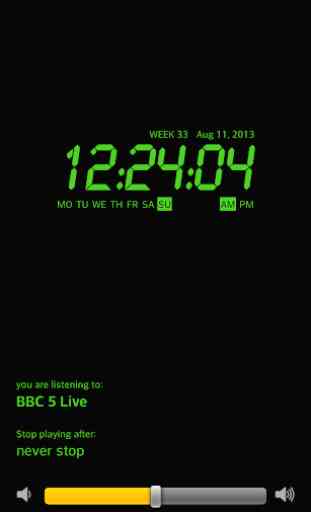 Alarm Clock Radio PRO 4