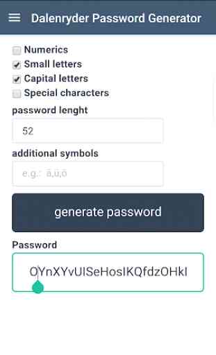 Dalenryder Password Generator 3