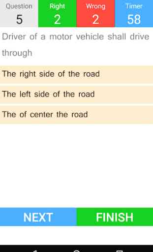 Driving Licence Test - English 4