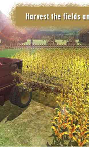 Farming Simulator 18:Tractor Tractor Granjero Real 1