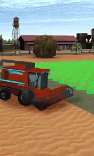 Forage Harvester Simulator 3D 3