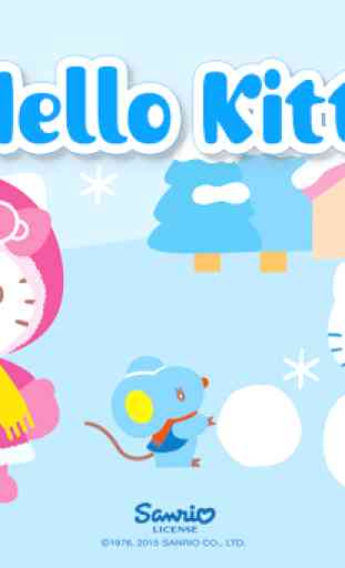 Hello Kitty Juego de Puzzles de Navidad para Niños 1