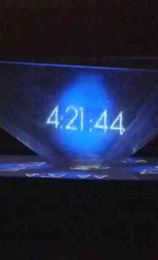 Hologram Clock 1