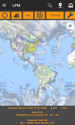 Light Pollution Map - Dark Sky & Astronomy Tools 2