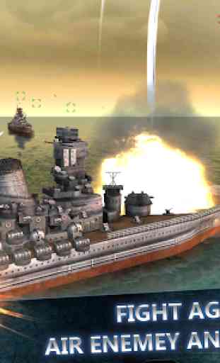 Los buques de guerra Batalla 4