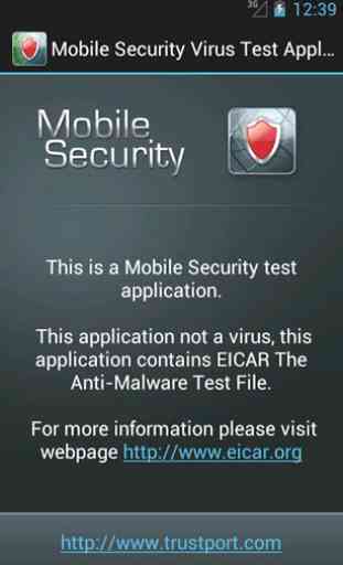 Mobile Security Virus Test 2