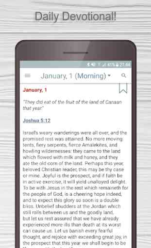 Morning and Evening Devotional - Daily Bible Free 2