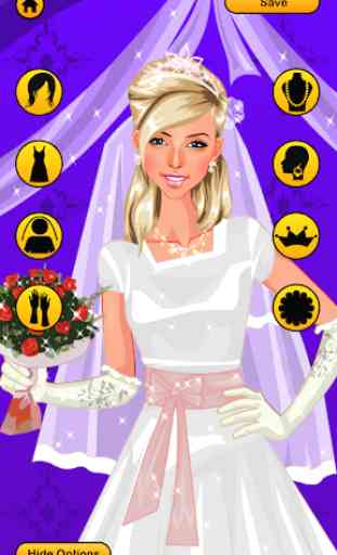 Wedding Dress Up Games - Free Bridal Look Makeover 3