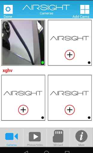 X10 Airsight Camera App 2