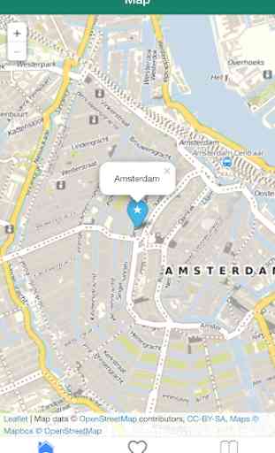 Amsterdam mapa offline Guía 1