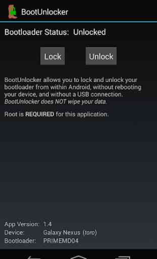 BootUnlocker for pre-2014 Nexus Devices 1