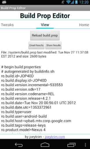 Build Prop Editor 3