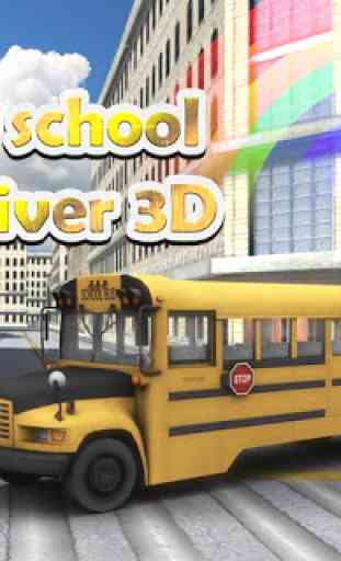 City School Bus 3D Conductor 2