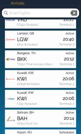 Dubai Airport (DXB) Info + Flight Tracker 2