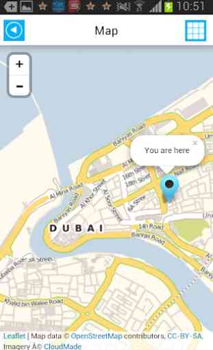Dubái Mapa Guía Hoteles 2
