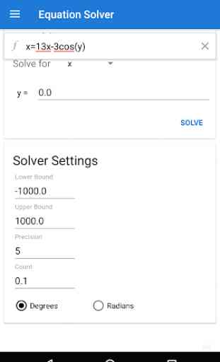 Equation Solver 4