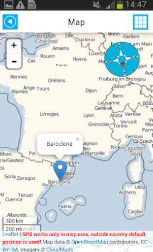 Mapa de Europa en línea , guía 2
