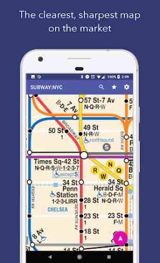 Mapa del Metro de Nueva York 1