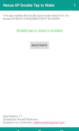 Nexus 6P Double Tap to Wake 1
