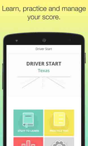 Permit Test Texas TX DMV Driver License knowledge 1