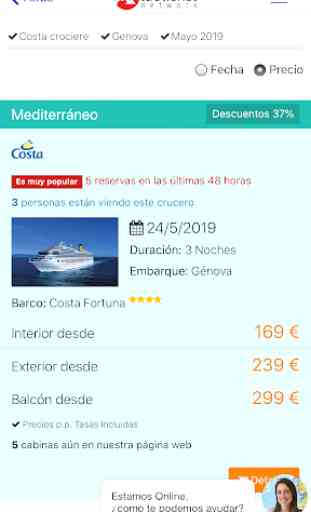 Ticketcosta - Especialistas Costa Cruceros 2