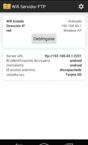WiFi Servidor FTP 2