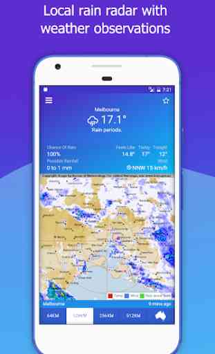 AUS Rain Radar - Bom Radar and Weather App 1