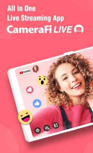 CameraFi Live - YouTube, Facebook, Twitch, Game 1