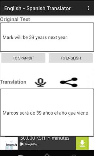 Español - Inglés Traductor 4