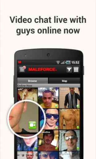 Maleforce Gay Chat & Dating 1