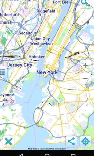 Mapa de Nueva York offline 1