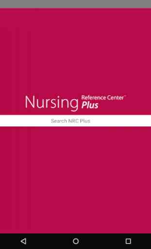 Nursing Reference Center Plus 1