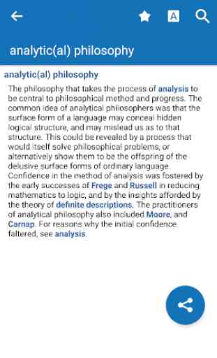 Oxford Dictionary of Philosophy 1