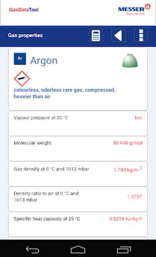 Propiedades de gases/Conversor 2