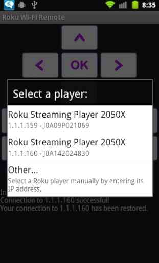 Rfi - remote for Roku players 3