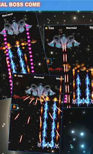 Space Fighter--bullet hell STG games 1