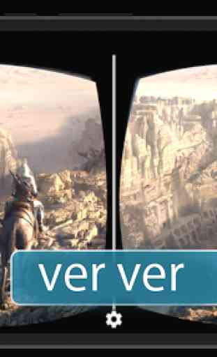 VR jugador 3D video Vive 3