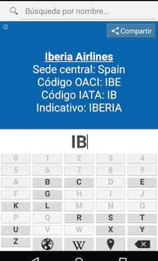 Aerolínea Código IATA OACI 1
